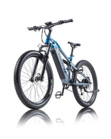 Vélo électrique KIMDYMA K01 1000W à suspension complète, capteur de couple Peilin, queue souple