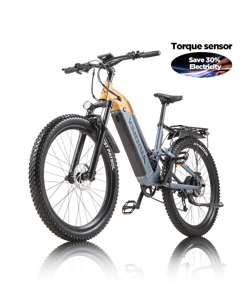 KIMDYMA K02 1000W Full suspension Soft tail Peilin Torque sensor